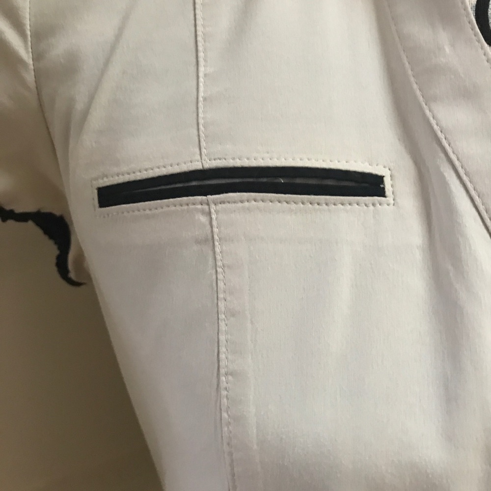 Express Essential Stretch Button Down Top - image 2